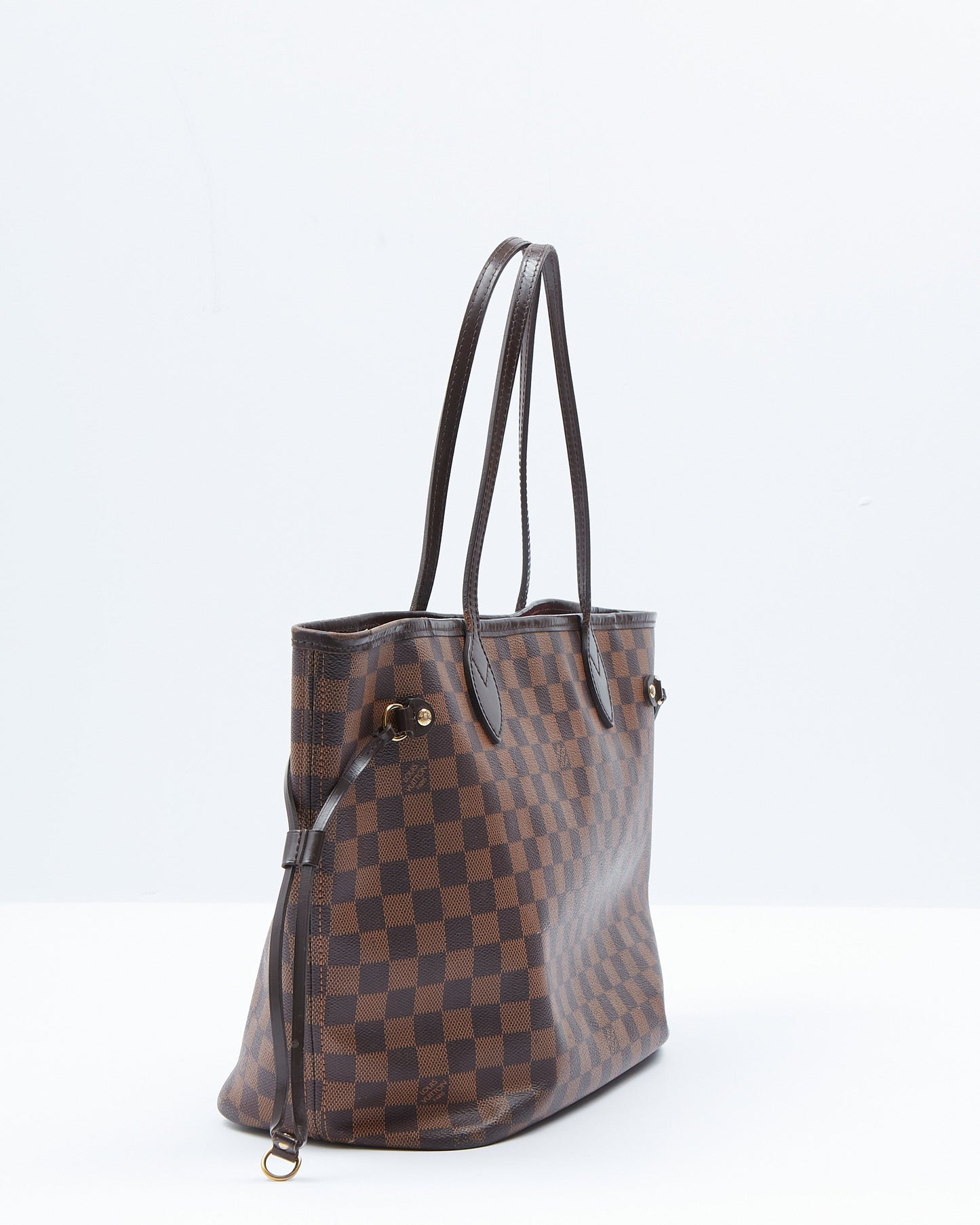 Louis Vuitton Damier Ebene Canvas Neverfull MM Tote Bag NO POUCH