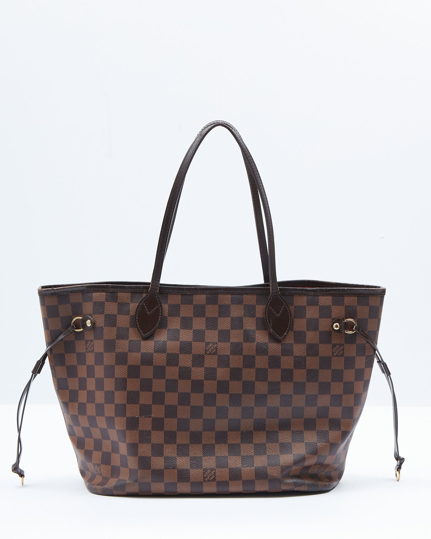 Louis Vuitton Damier Ebene Canvas Neverfull MM Tote Bag NO POUCH