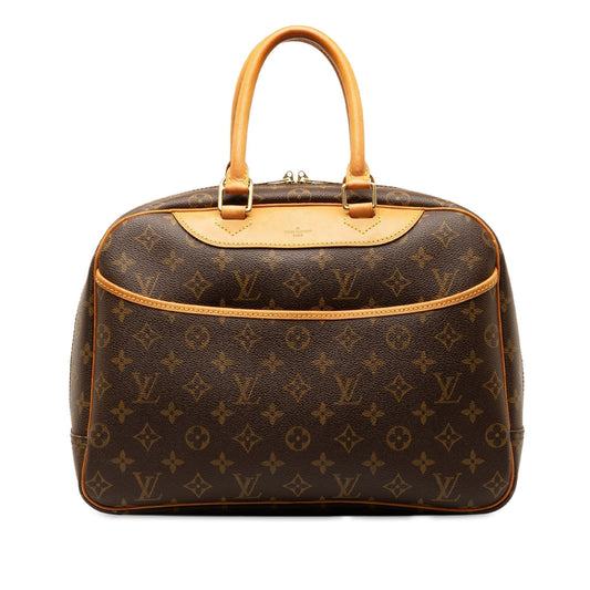 Brown Louis Vuitton Monogram Deauville HandBag