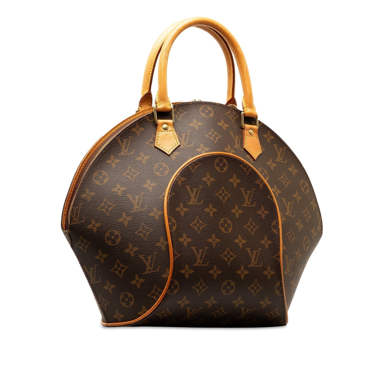 Brown Louis Vuitton Monogram Ellipse MM HandBag