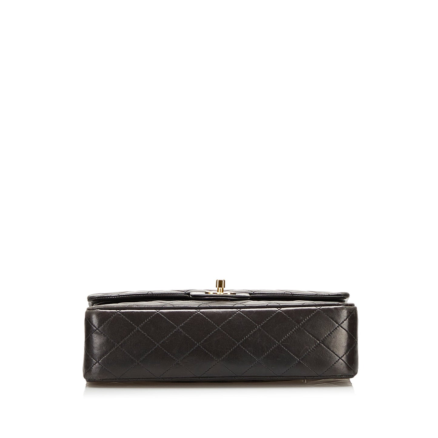 Chanel Medium Classic Lambskin Double Flap Shoulder Bag