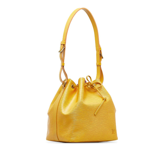 LOUIS VUITTON Epi Petit Noe Bucket Bag