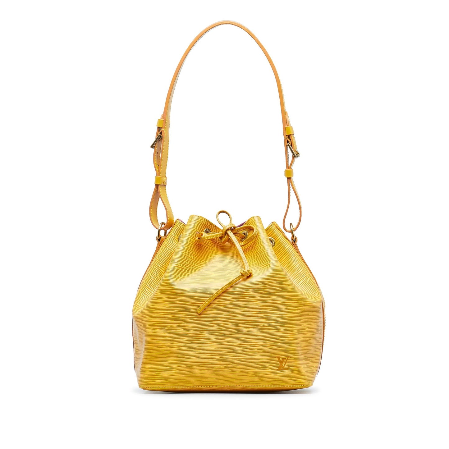 LOUIS VUITTON Epi Petit Noe Bucket Bag