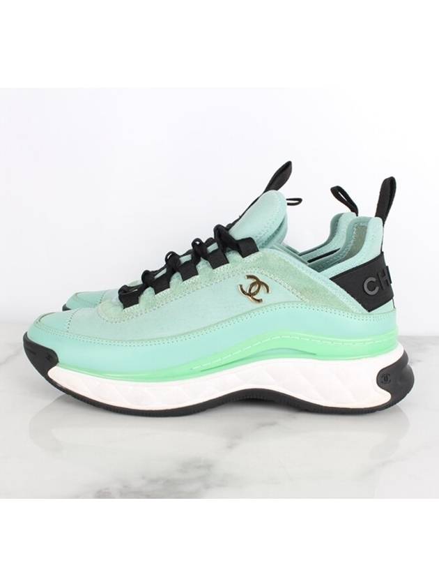 Mixed fiber mint gold 36 5 235 Chanel