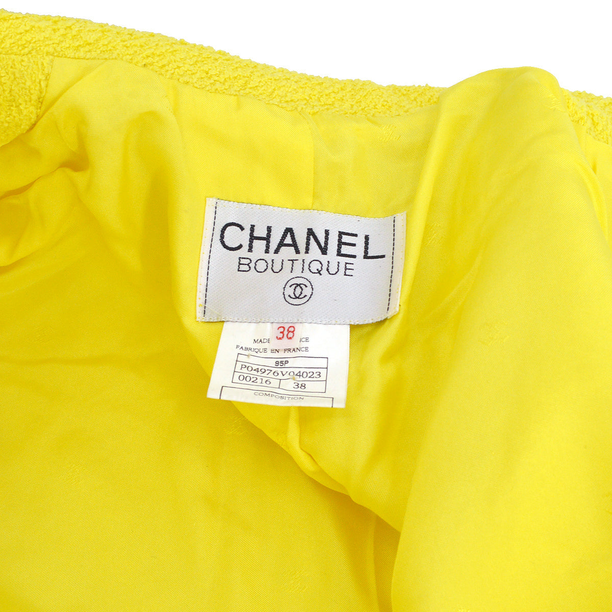 Chanel Spring 1995 zipped jacket #38