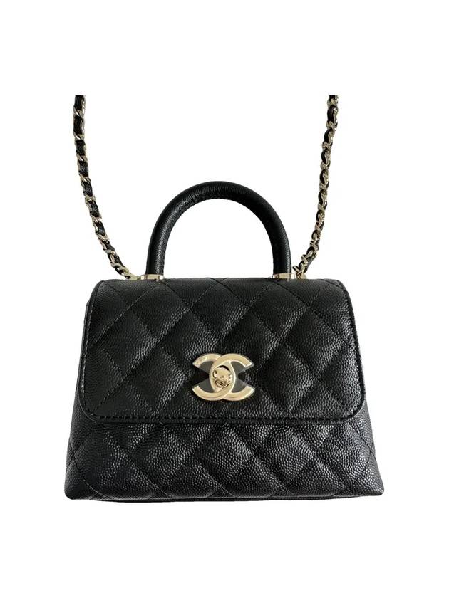 Coco Handle Mini Bag Black Chanel