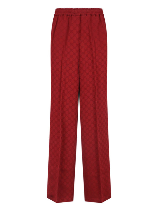 Gucci Women Jacquard Gg' Pants