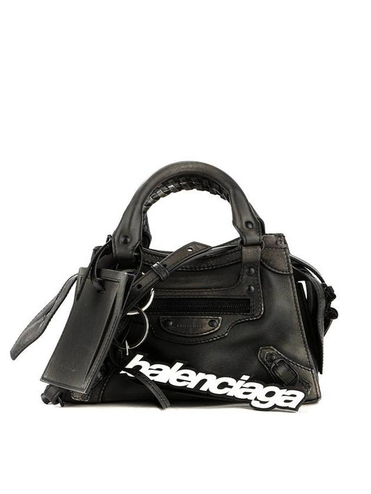 Luxury Balenciaga  Neo Classic Small Shoulder Bag Black