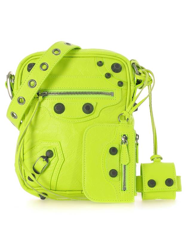 Luxury Balenciaga  Le Cagole Cross Bag Green
