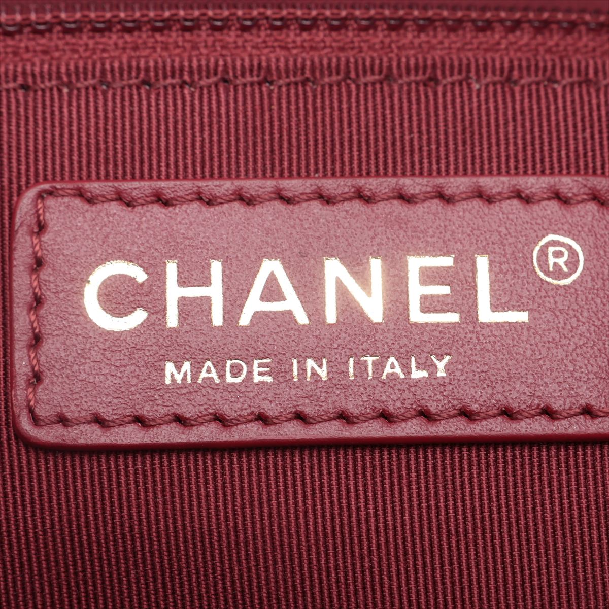 Chanel Matrasse in Chain Ruckside Bordeaux G  28th