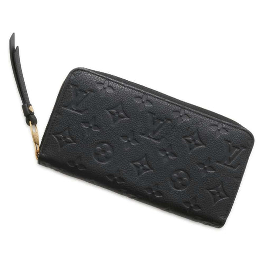 Louis Vuitton Monogram Empreinte  Noir Monogram Empreinte Long Wallet (Bi-Fold)