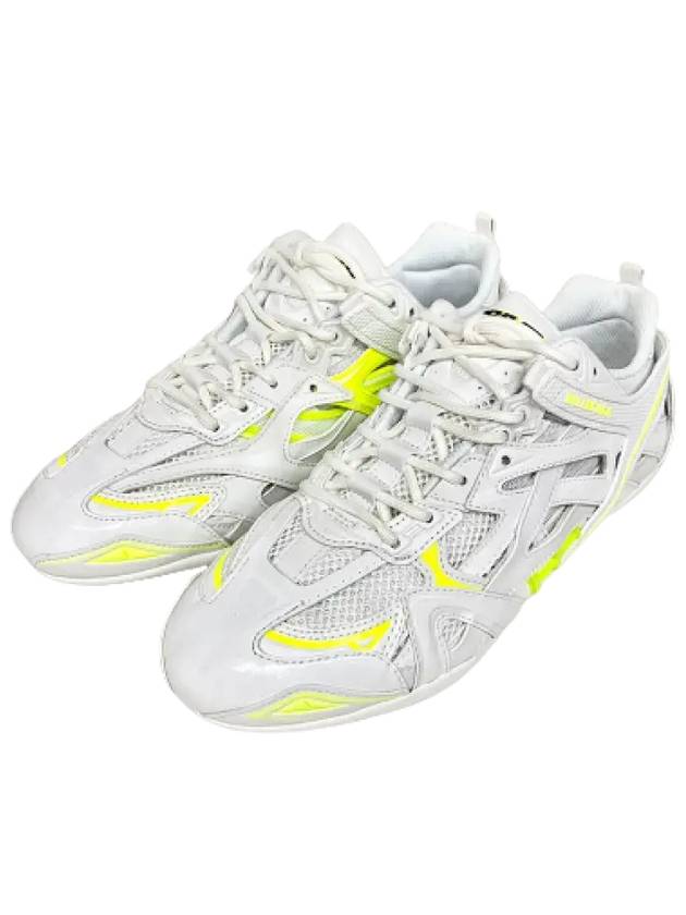 Luxury Balenciaga  Drive Low Top Sneakers Fluo Yellow White
