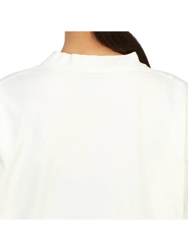 Luxury Balenciaga  DIY College Medium Fit Short Sleeve T-Shirt White