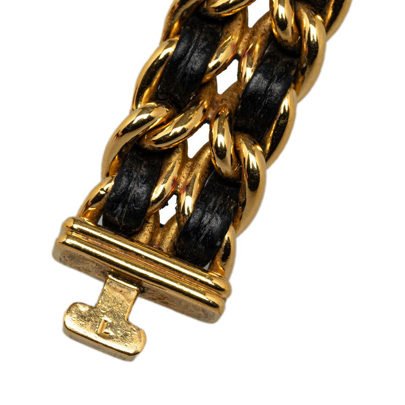 Chanel Premium  Size L H0001 Quartz Black Screen Mackie  CHANEL