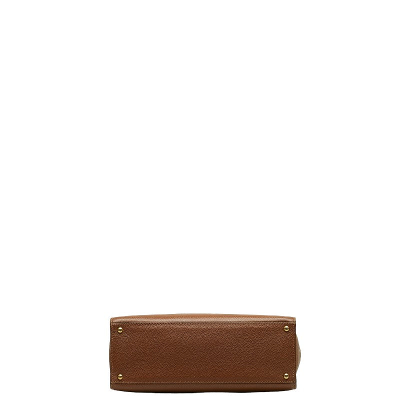 CHANEL Tote bag leather brown ladies