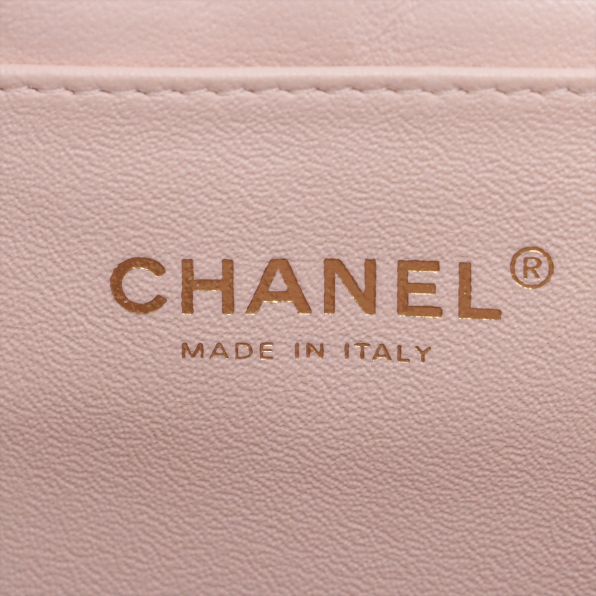 Chanel Mattress kin Chain Shoulder Bag Pink Gold  15th