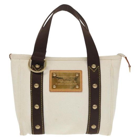 Louis Vuitton Antigua  Canvas Tote Bag