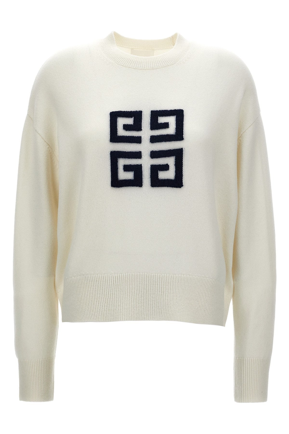 Givenchy Women Flocked Logo Sweater