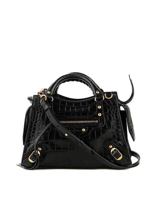 Luxury Balenciaga  WoMen's Neo Classic Shoulder Bag Black