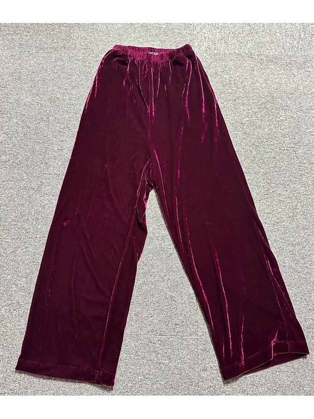Luxury Balenciaga  Lenciaga velor pants 26 29