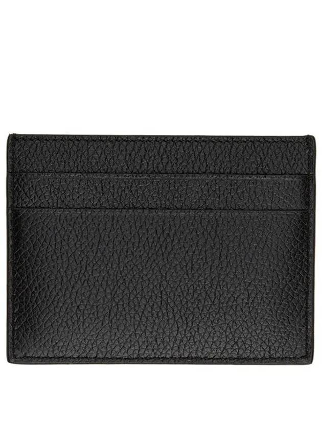 Luxury Balenciaga  Logo Print Card Wallet Black