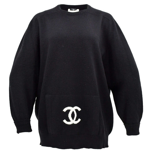 Chanel Dress Black 94A #44