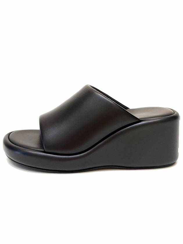 Luxury Balenciaga  Rise Wedge Sandals Black
