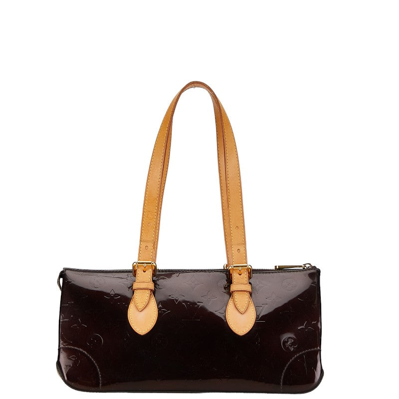 Louis Vuitton Monogram Vernis Rosewood Avenue Handbag Tote Bag M93510 Amarant Pearl Patent Leather  Louis Vuitton