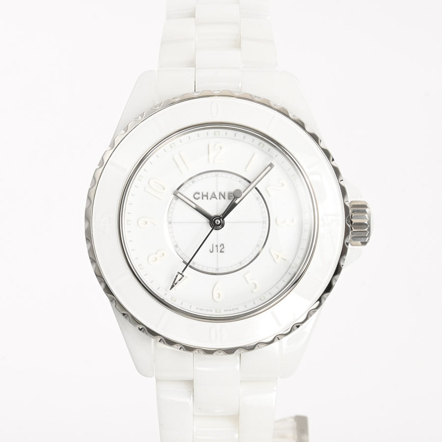 Chanel J12 Phantom 33mm Watch H6345 White