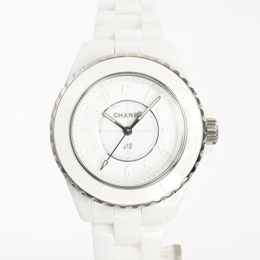 Chanel J12 Phantom 33mm Watch H6345 White