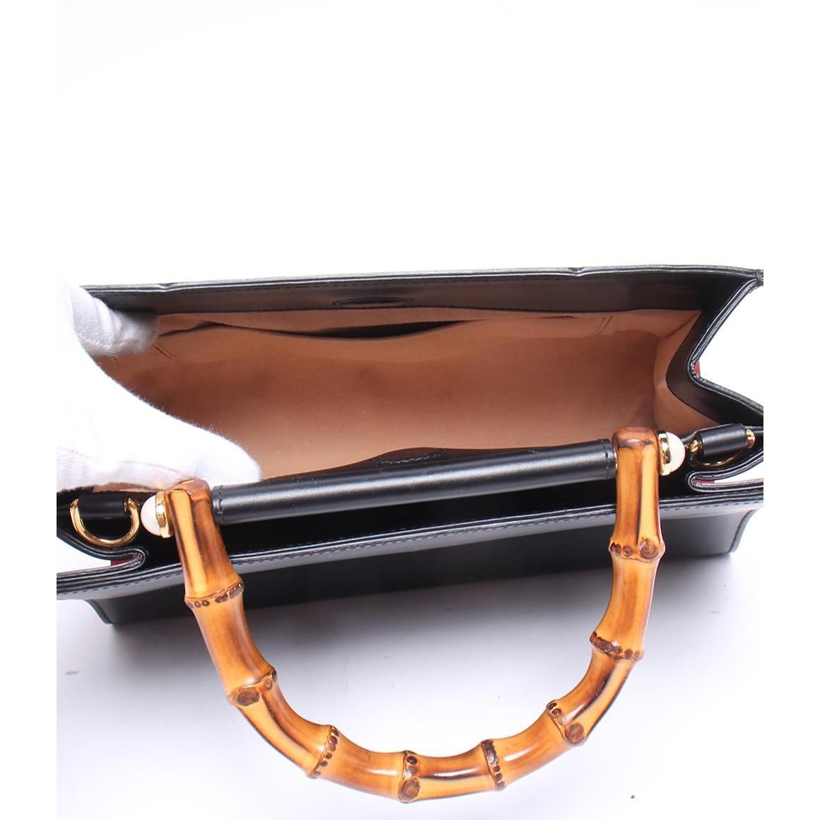 Gucci Mini Nymphaea Top Handle Bag - Black Handle Bags, Handbags ITEVLLPSW