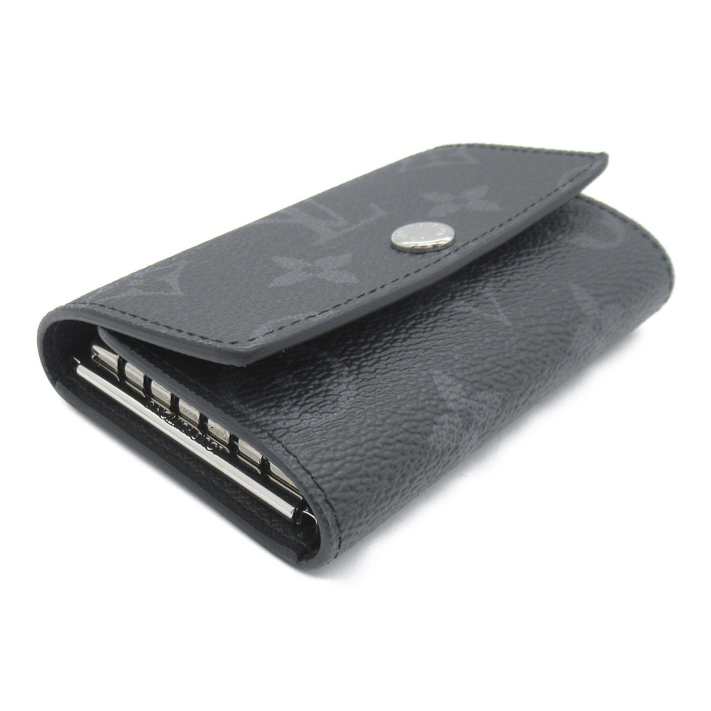 Louis Vuitton Multicle 6 Keycase Accessories Leather Monogram   Black M82603