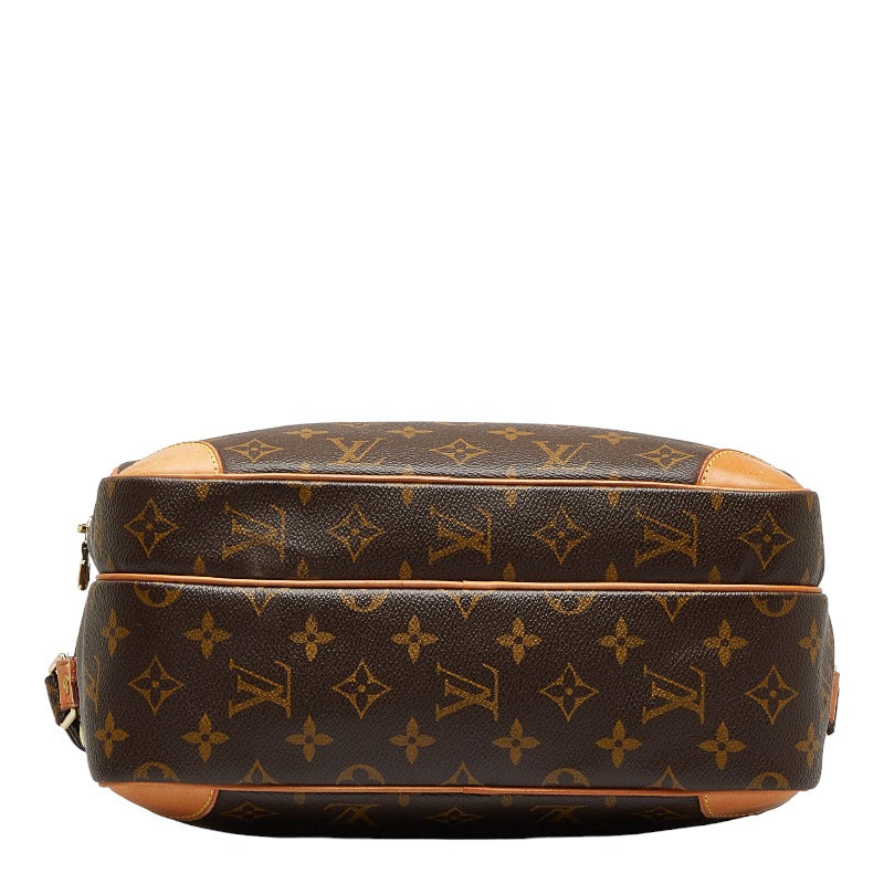 Louis Vuitton Monogram Nile  Shoulder Bag M45244 Brown PVC Leather  Louis Vuitton