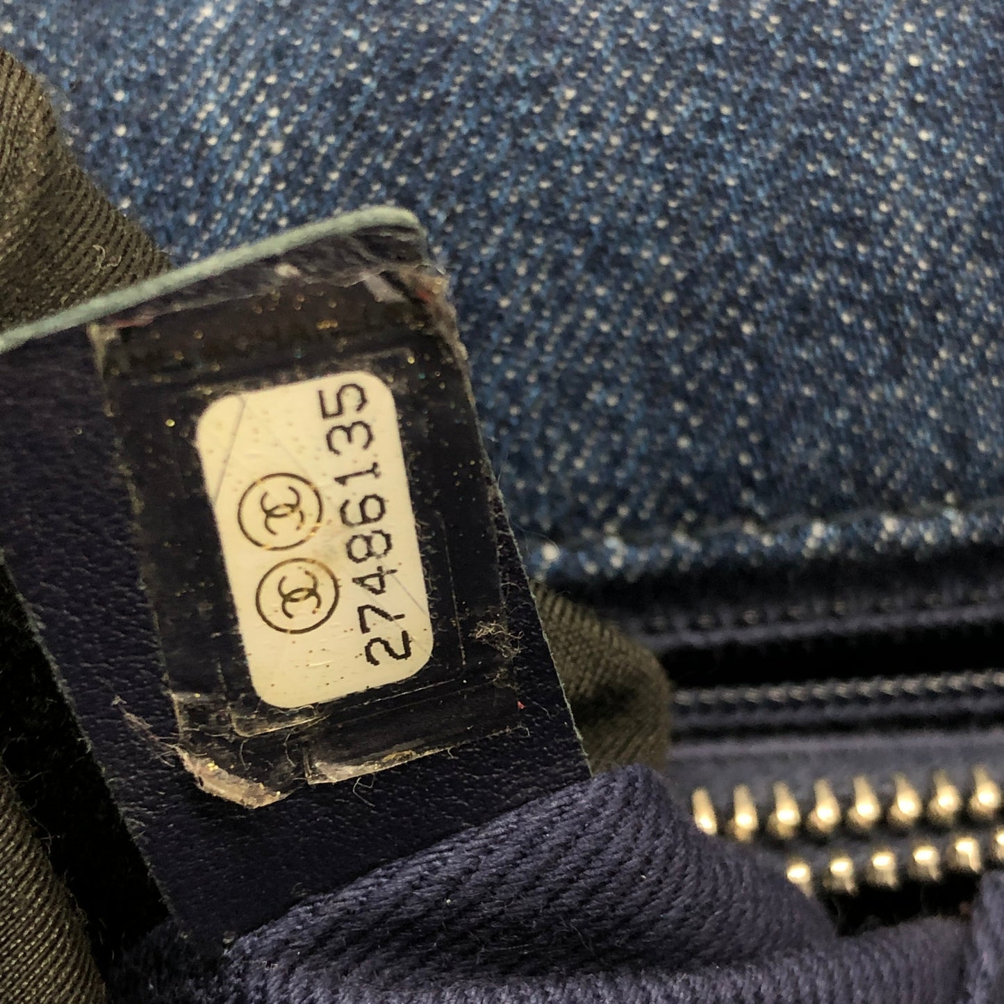 Chanel Coco Handle Canvas Handbag