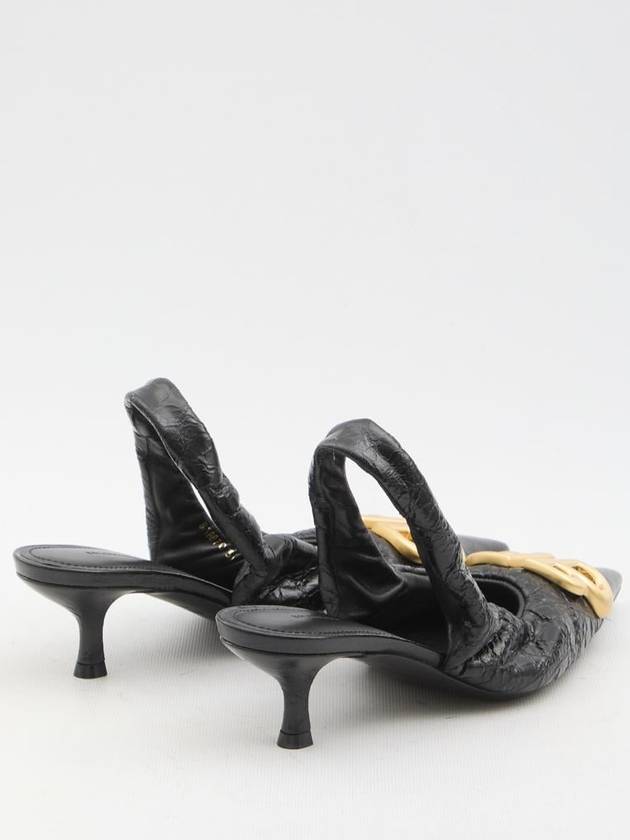 Luxury Balenciaga  Monaco 50Mm Slingback Pumps