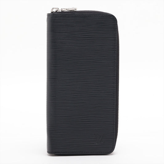 Louis Vuitton Epi Zippy Wallet Vertical M60965 Noir Round Zippe Wallet