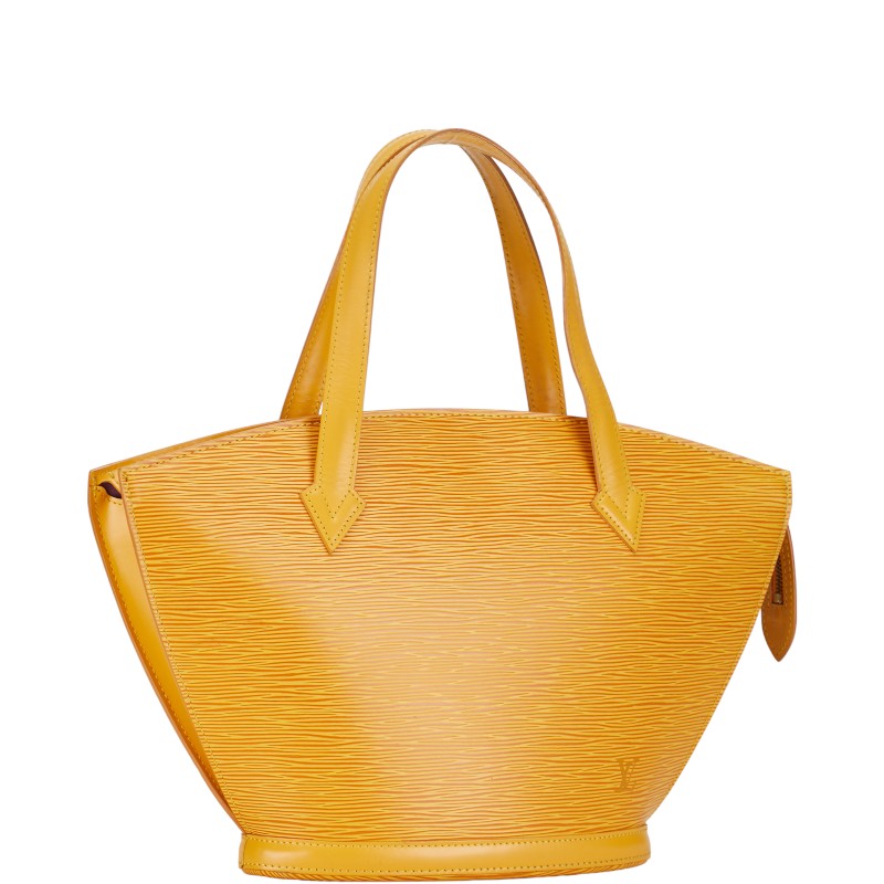 Louis Vuitton Epi Saint Jacques Handbag M52279 Tasili Yellow Leather  Louis Vuitton