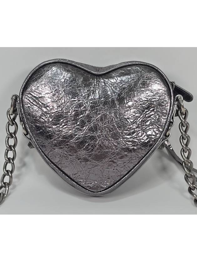 Luxury Balenciaga  Lecagol heart chain shoulder bag