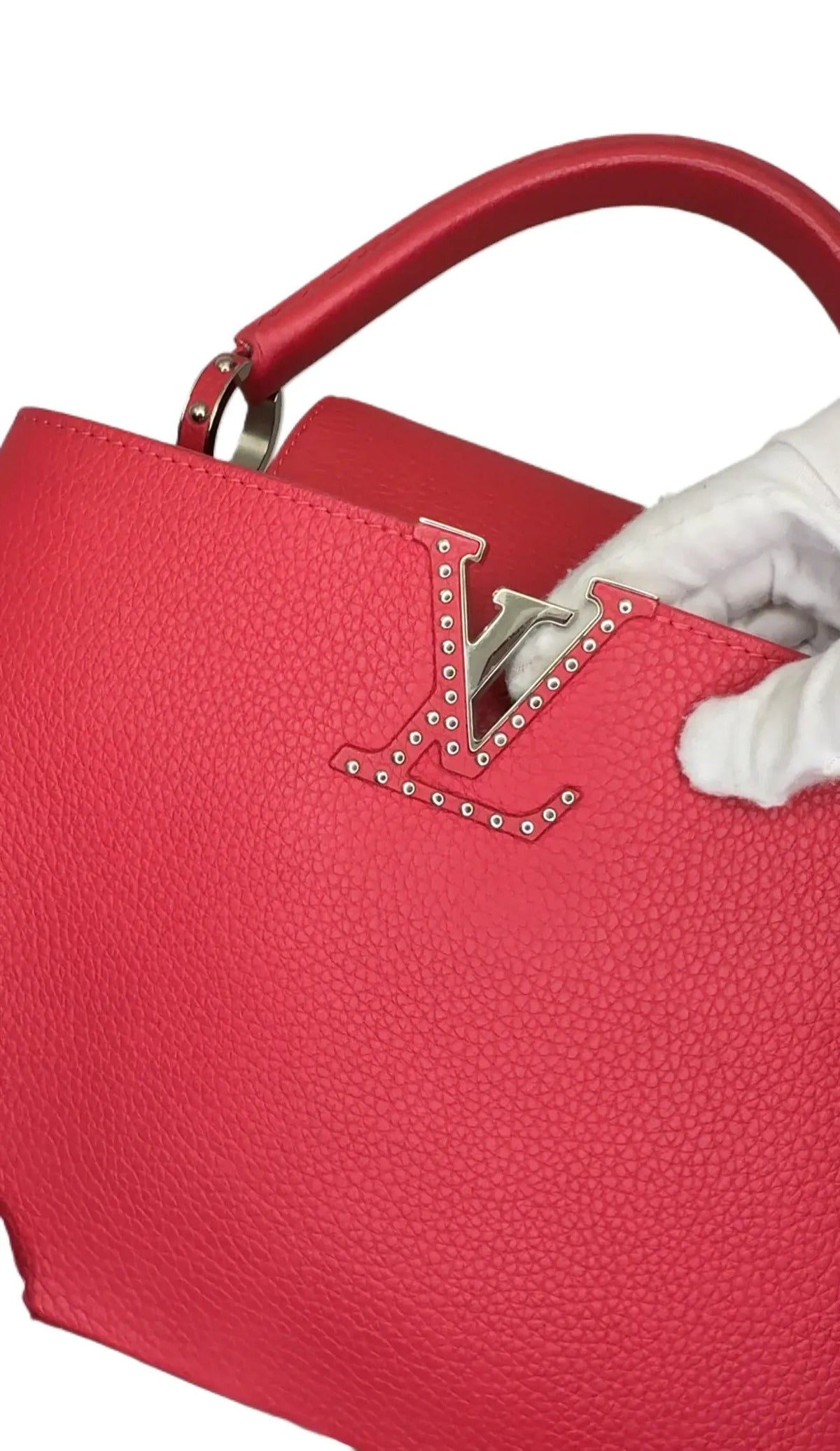 Louis Vuitton Taurillon Leather Capucines PM B3-32