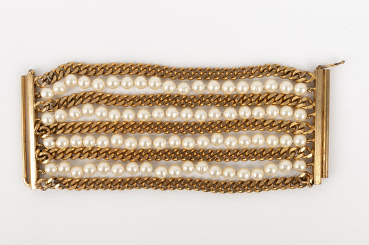 Bracelet de perles nacrées Chanel