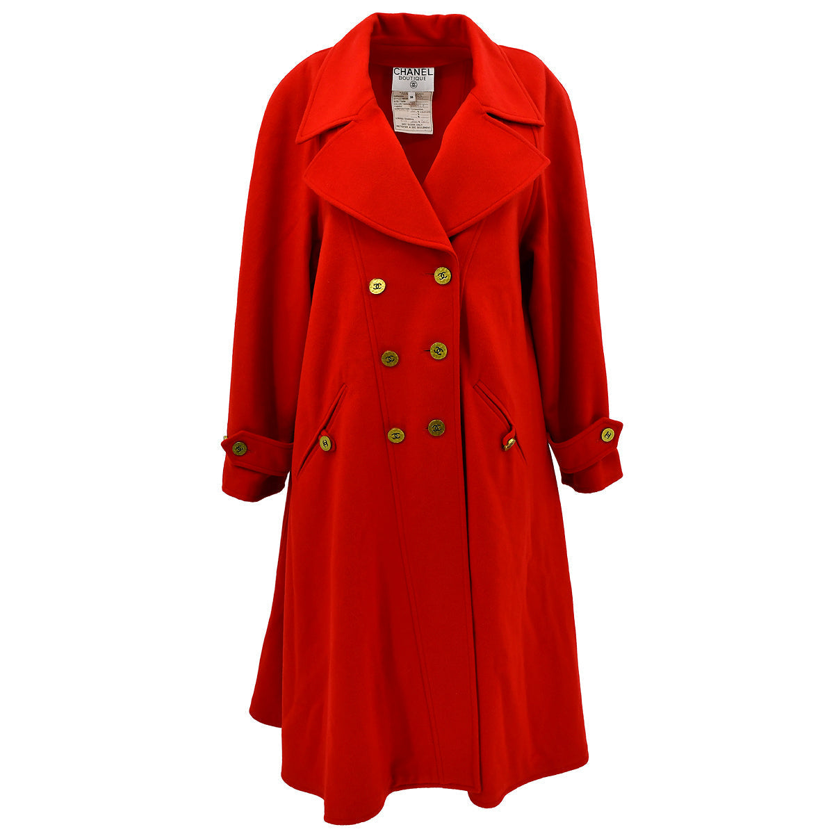 Chanel Fall 1994 cashmere coat #38