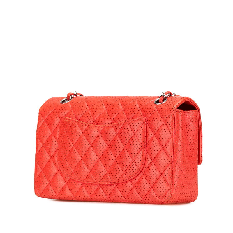 Chanel Matelasse25 Punching Coco Mark Lambskin Shoulder Bag