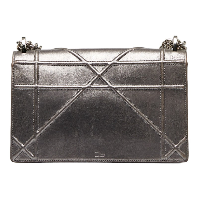 Medium Leather Diorama Bag