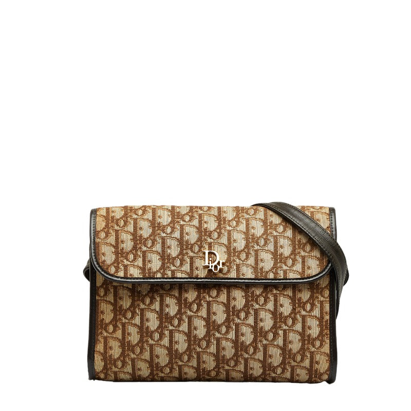 Oblique Canvas Shoulder Bag