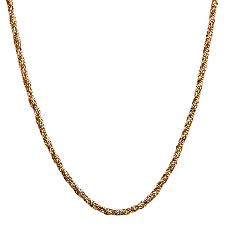 Dior CD Logo Chain Necklace Metal Necklace in Excellent condition