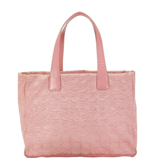 Chanel Nylon Leather Tote Bag