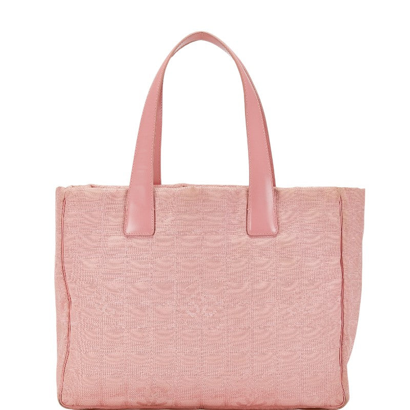 Chanel Nylon Leather Tote Bag