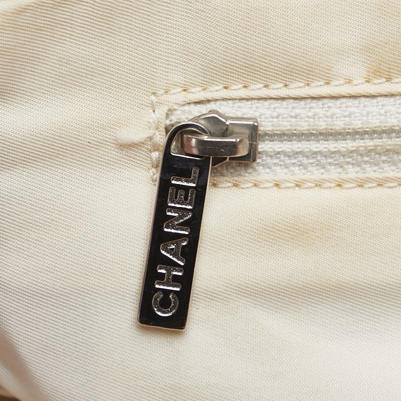 Chanel Nylon Leather Tote Bag