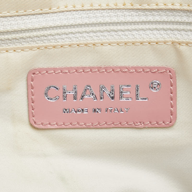 Chanel Nylon Leather Tote Bag