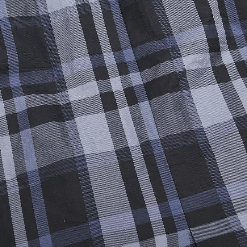 Burberry Nova Check Cotton Long Skirt